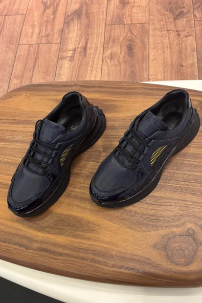 2021 HAKİKİ DERİ ERKEK SNEAKERS - ERKEK SPOR AYAKKABI - 4