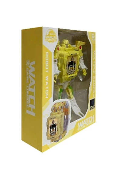 BAŞEL OYUNCAK Robot Saat Tetris Oyun Konsolu