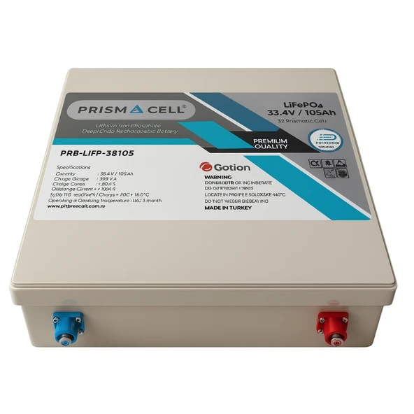 Prismacell 36V 105Ah LiFePO4 Akü | Minn Kota Sanal Çapa - Resim 2