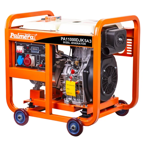 Palmera Pa11000djk5a3 Eur5 Dizel Marşlı Ats Uyumlu Jeneratör 11 Kva