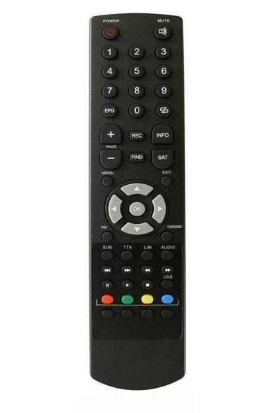 Arnix Mini HD Black Uydu Kumanda ürün görseli