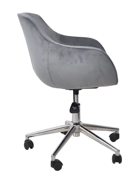 Monev 1 Gri Kumaş Ev ve Ofis Çalışma Koltuğu - 3