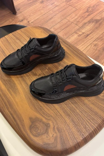 2021 HAKİKİ DERİ ERKEK SNEAKERS - ERKEK SPOR AYAKKABI - 3