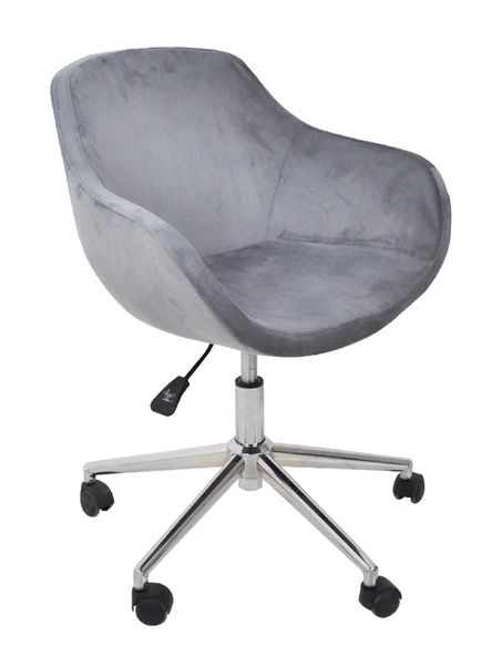 Monev 1 Gri Kumaş Ev ve Ofis Çalışma Koltuğu - 2