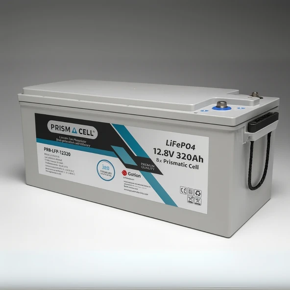 Prismacell 12.8V 320Ah LiFePO4 Akü | Karavan & Solar - Resim 2