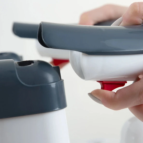 BabyJem Yandan Açılır Banyo & Mama Oturağı Antrasit - Resim 4