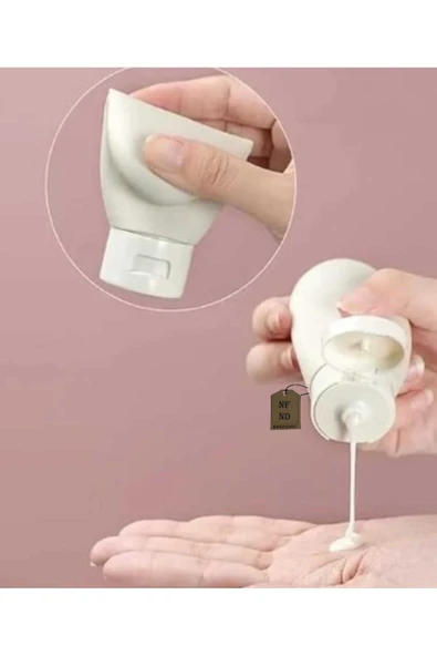 BANYO KREM ŞAMPUAN KUTUSU TAŞINABİLİR SEYAHAT SETİ DOLDURULABİLİR KUTU TEKLİ - RENKLERDEN BİRİ GELİR - 2