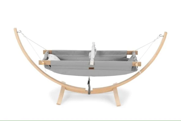 Moje Ahşap Moon Ay Hamak Gri - Resim 2