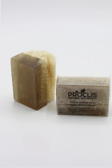 Proclis Doğal Kabak Lifli Eşek Sütlü Doğal Sabun 130 gr - 5