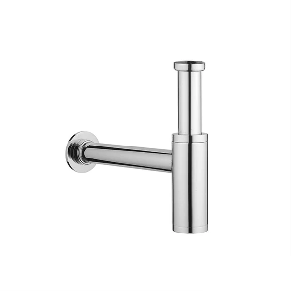 Bocchi Lavabo sifonu T Tipi Krom 6180-0002 - 1