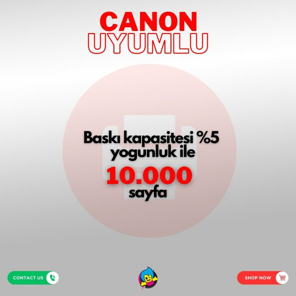 Canon CRG-057H Muadil Toner Çipli / LBP223 / LBP226 / LBP228X / MF443 / MF445 / MF446 / MF449 / MF453dw / MF455dw - 4