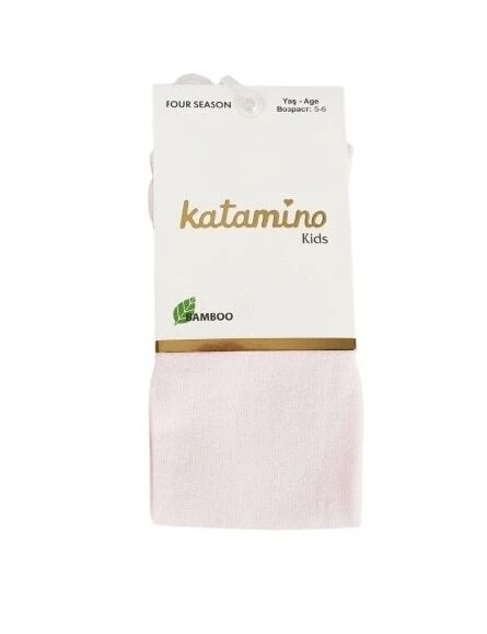 Katamino Mirabel Kız Bambu Külotlu Çorap K30207 Pudra ürün görseli