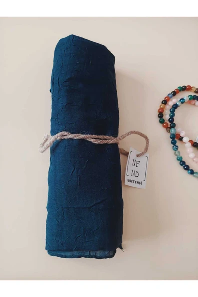 Bambu Kıraş Şal Ütü Gerektirmeyen Hafif Tesettür Şal Hijab - 6