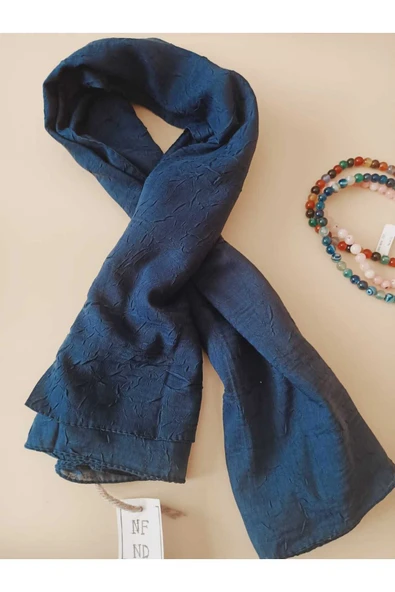 Bambu Kıraş Şal Ütü Gerektirmeyen Hafif Tesettür Şal Hijab - 5