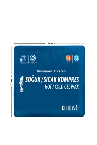 Kifidis Sıcak - Soğuk Jel Kompres 11 x 11 cm - 2