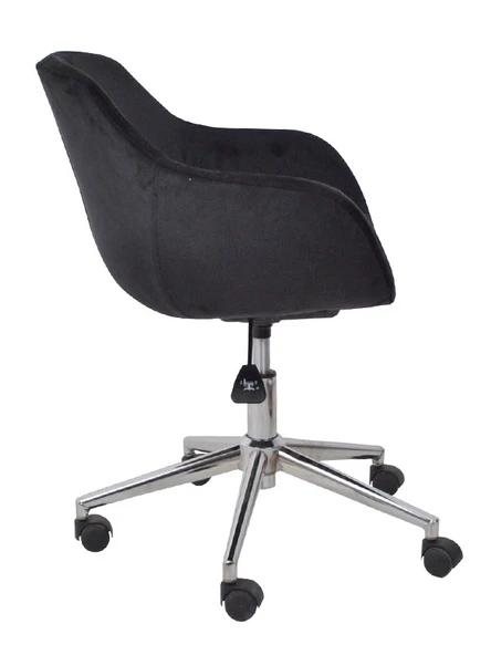 Monev 1 Siyah Kumaş Ev ve Ofis Çalışma Koltuğu - 4