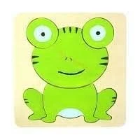 Ahşap Kurbağa Puzzle ürün görseli