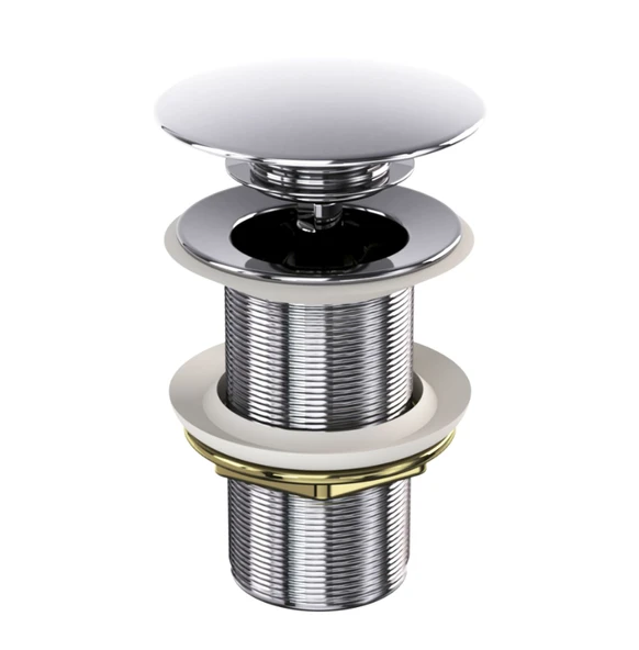 Bocchi Krom Lavabo Süzgeçi Su Taşma Deliksiz 6190-0001 Üst Grup - 1