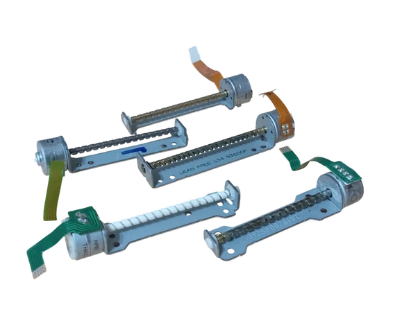 5 Adet Farklı Boyutlarda Flex Kablolu DC 5-6V Bipolar Step Motor - Resim 5