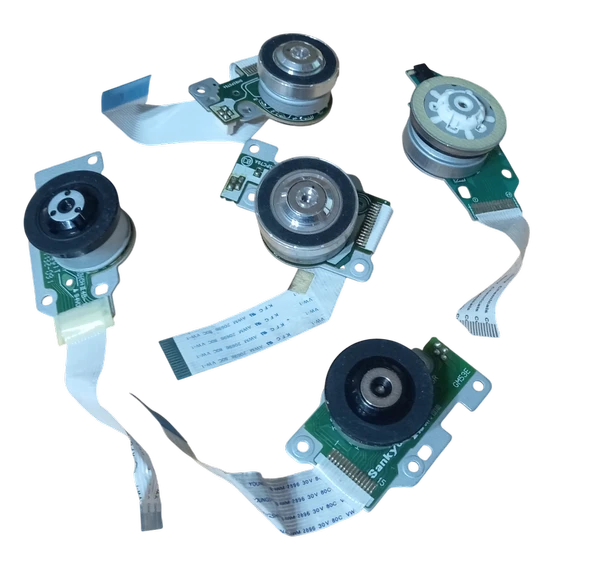 5 Adet Hall Effect Sensörlü Farklı Tip Fırçasız DVD/CD-Rom Motoru Flex Kablolu - Resim 5