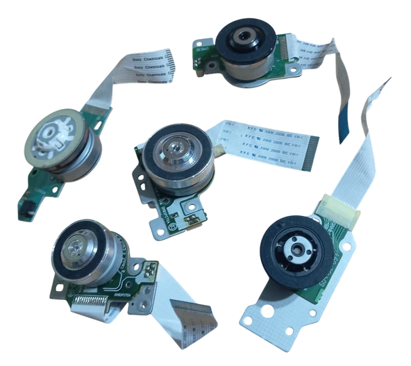 5 Adet Hall Effect Sensörlü Farklı Tip Fırçasız DVD/CD-Rom Motoru Flex Kablolu - Resim 4