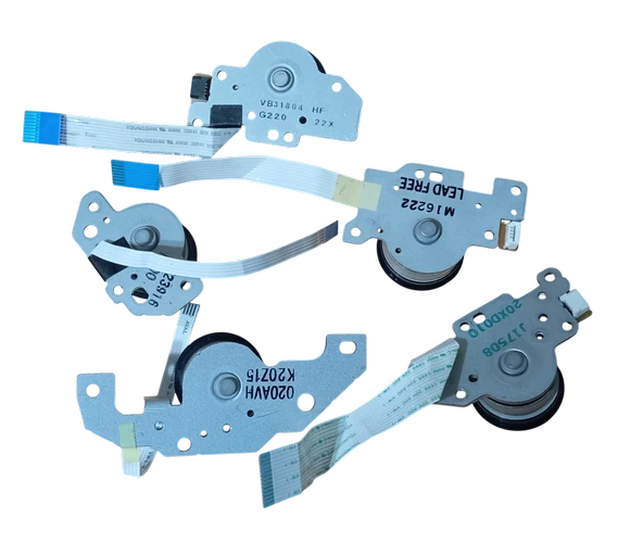 5 Adet Hall Effect Sensörsüz Farklı Tip Fırçasız DVD/CD-Rom Motoru Flex Kablolu - Resim 2