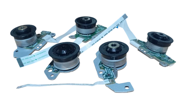 5 Adet Hall Effect Sensörsüz Farklı Tip Fırçasız DVD/CD-Rom Motoru Flex Kablolu - Resim 3