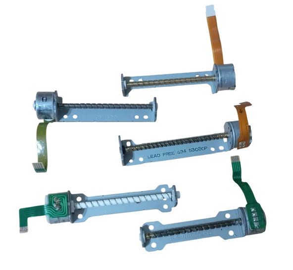 5 Adet Farklı Boyutlarda Flex Kablolu DC 5-6V Bipolar Step Motor - Resim 2