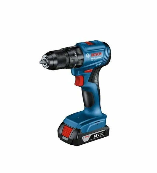 BOSCH Gsb 185-Lı 18V-2.0 Ah Çift Akülü Delme-Vidalama - 1