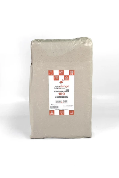 159 Stoneware Çamuru Vakumlu - 10 kg - Resim 2