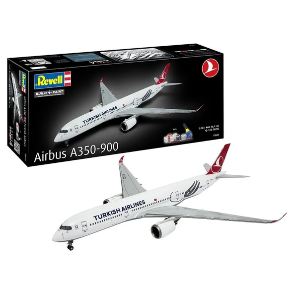 5625 Revell - Turkish Airlines Airbus A350-900 Maket Kiti - 9