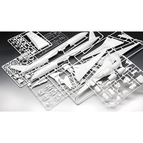 5625 Revell - Turkish Airlines Airbus A350-900 Maket Kiti - 7
