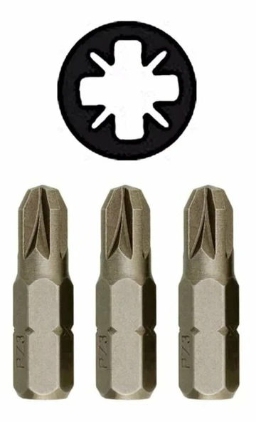 BOSCH Pz 3*25 3'Lu ürün görseli