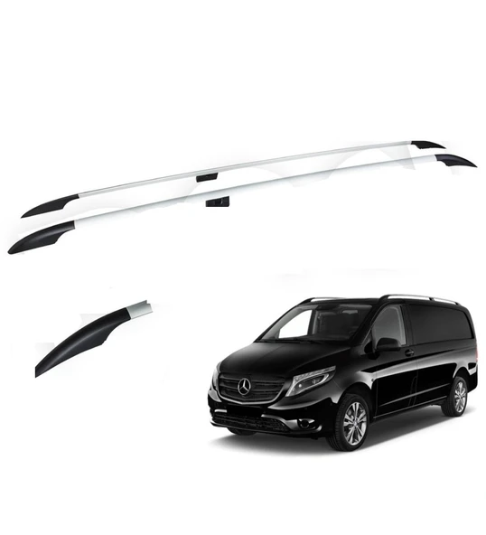 Mercedes Vito Ext Uzun Tavan Çıtası Gold Gri 2003+ Sonrası ürün görseli