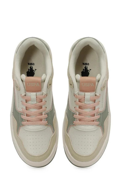 U.S.POLO ASSN TIANA 5PR BEJ COMFORT CASUAL GÜNLÜK SPOR AYAKKABISI - Resim 7