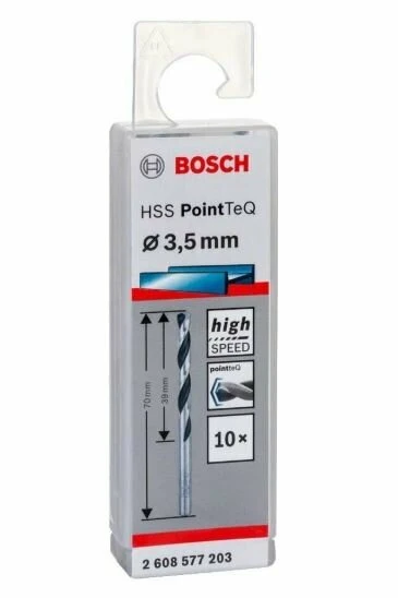 BOSCH Hss -Pointtec 3,5 mm 10'Lu ürün görseli