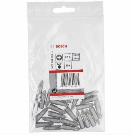 BOSCH Pozidriv Pz 2X25 mm. 25'Lı ürün görseli