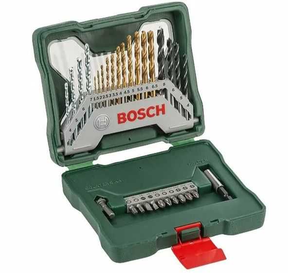 BOSCH X-Line 30 Parça Titanyum Aksesuar Seti ürün görseli
