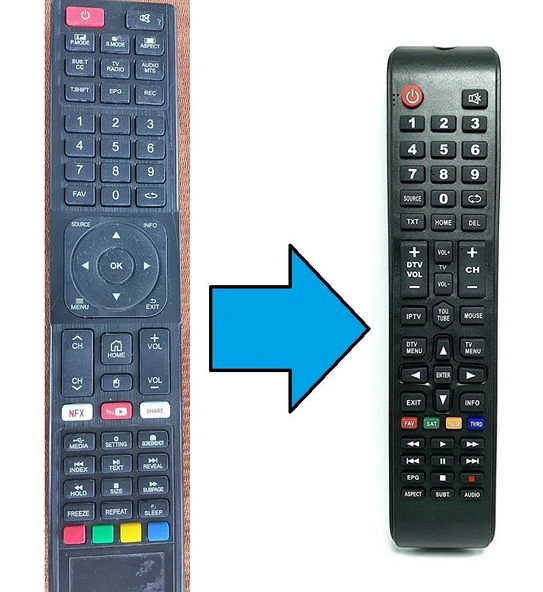 Weston Android Tv Kumanda-Resimde Sağdaki Gönderilir ürün görseli