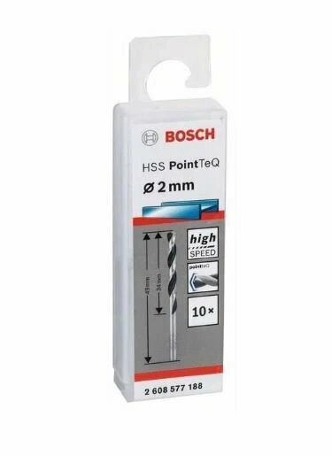 BOSCH Hss -Pointtec 2,0 mm 10'Lu ürün görseli
