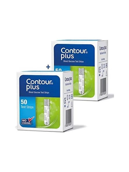 Contour Plus Cihaz + Contour Plus Strip 2 Kutu (SKT:07/2026) - 1