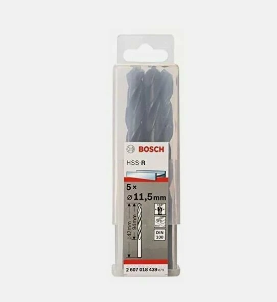 BOSCH Hss-R Met.Matkap Ucu 11.5*142 mm ürün görseli