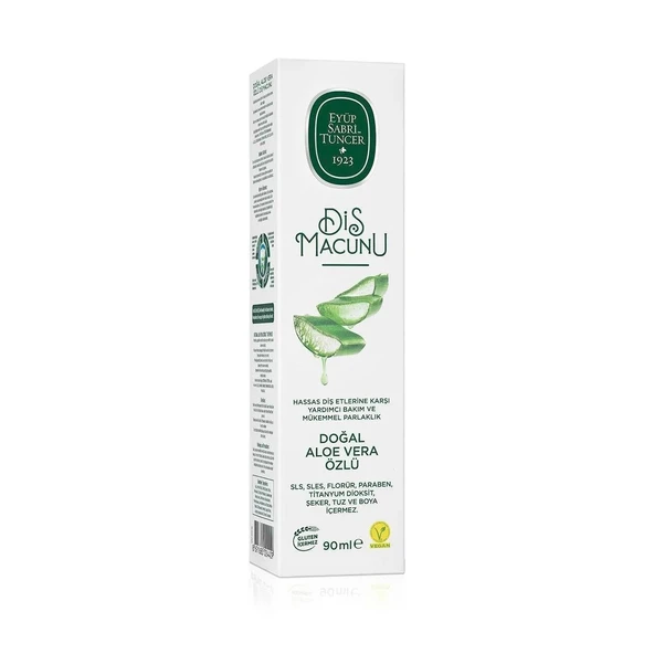 Eyüp Sabri Tuncer Doğal Diş Macunu 90 Gr Aloe Vera - 3
