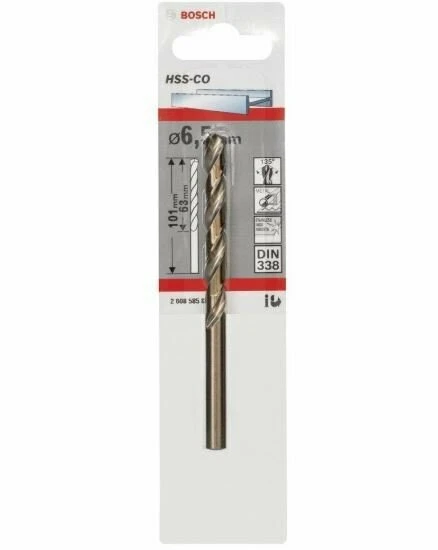 BOSCH Hss-Co 6,5*101 mm 1'Li ürün görseli