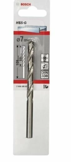 BOSCH Hss G-Metal Matkap Ucu 7*109 mm (1 Li Paket) ürün görseli