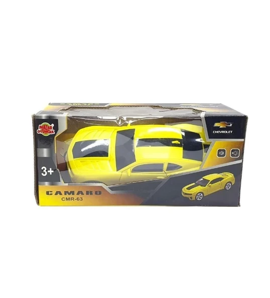 Çarp Dön Işıklı Sesli Camaro SARI - CMR-063 - Resim 2