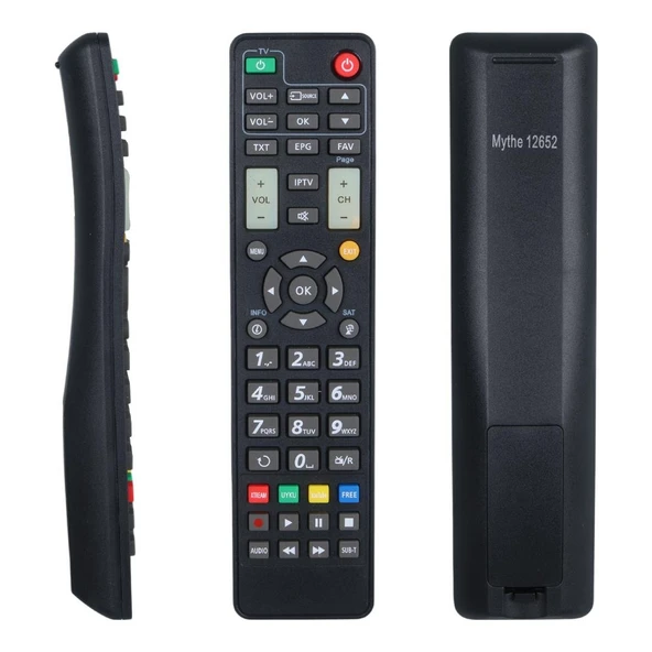 Ayt Sunplus Astra Space Uyumlu I P Tv Tuşlu Uydu Kumandası ürün görseli 1