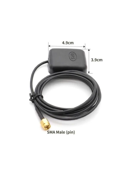 Gps Anten - 1575.42MHZ - 1 x 5m Kablolu Sma Konektörlü - Resim 3