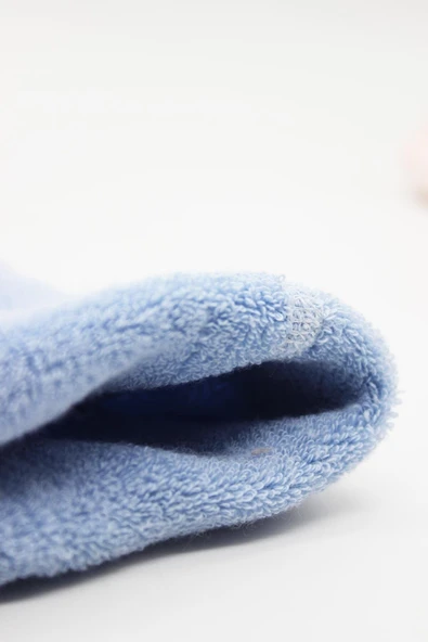 Bistyle Tekli Kaymaz Basic Külotlu Çorap BS50501B Mavi - Resim 4