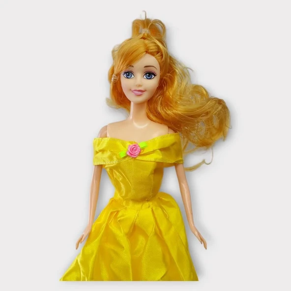 Prenses Bebekler  - Sarı Elbise - 4